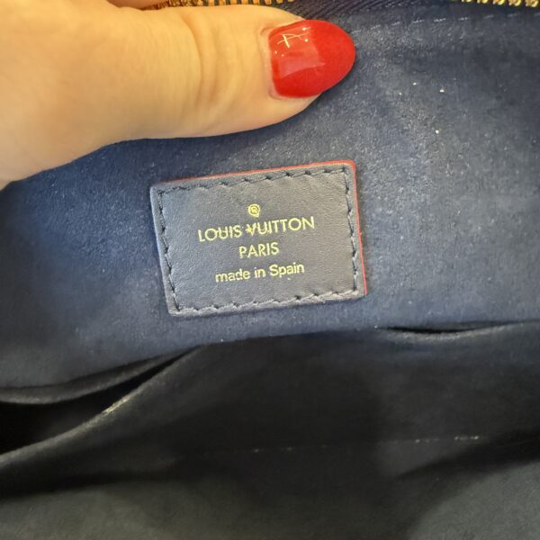 Louis Vuitton Empreinte V Tote MM Marine Rouge