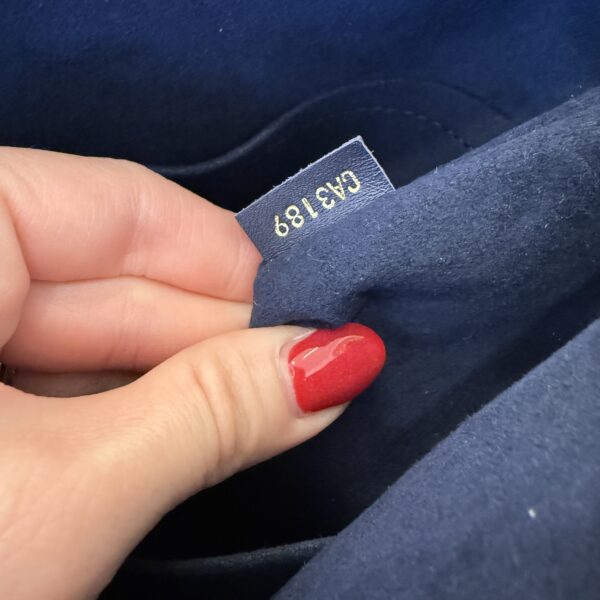 Louis Vuitton Empreinte V Tote MM Marine Rouge