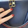 Louis Vuitton Empreinte V Tote MM Marine Rouge