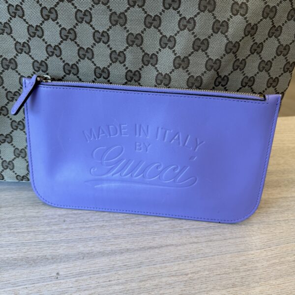Gucci Monogram Medium Craft Tote Lilac