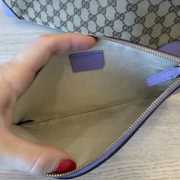 Gucci Monogram Medium Craft Tote Lilac
