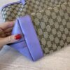 Gucci Monogram Medium Craft Tote Lilac