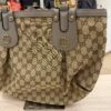 Gucci Monogram Medium Scarlett Studded Tote
