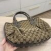 Gucci Monogram Medium Scarlett Studded Tote