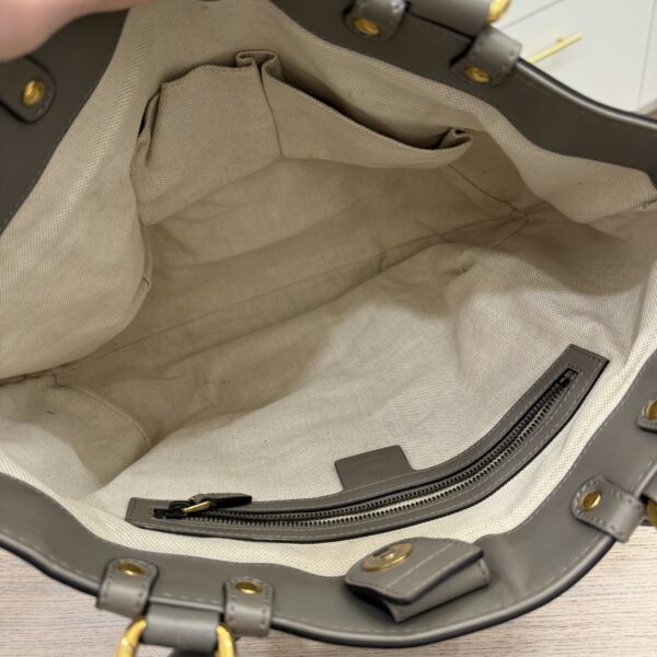Gucci Monogram Medium Scarlett Studded Tote