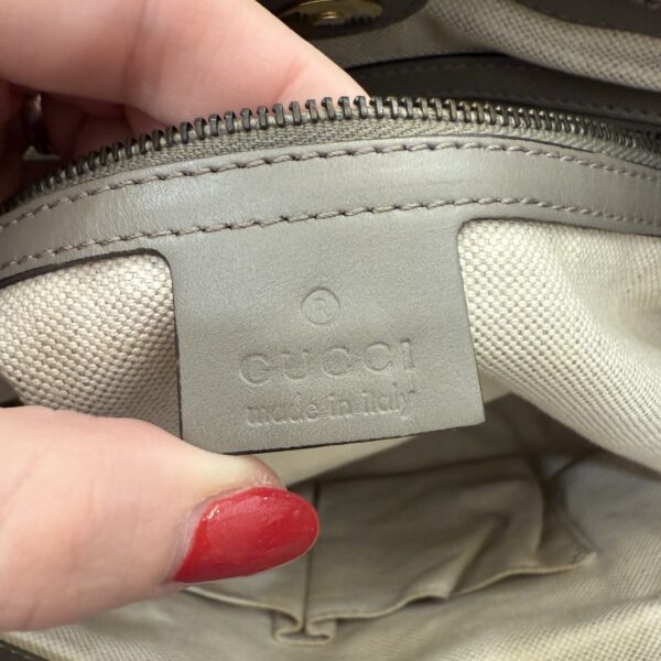 Gucci Monogram Medium Scarlett Studded Tote