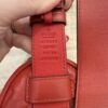 Gucci Calfskin Matelasse GG Marmont Belt Bag 95 38 Red