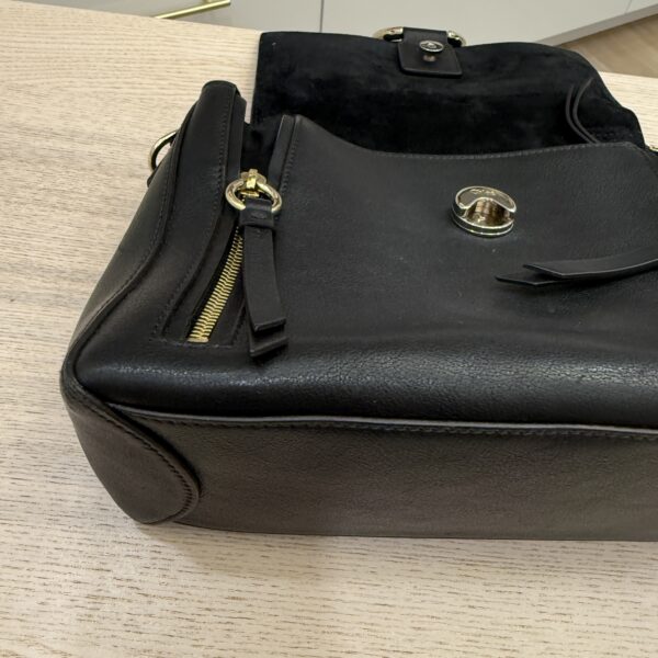 Chloe Black Leather Small Faye Day Bag Black