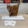 Chloe Mini Camera Leather Shoulder Bag Clay Brown