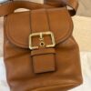 Chloe Mini Camera Leather Shoulder Bag Clay Brown