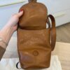 Chloe Mini Camera Leather Shoulder Bag Clay Brown