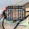 Burberry Calfskin Vintage Check Camera Bag Archive Beig