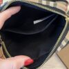 Burberry Calfskin Vintage Check Camera Bag Archive Beig