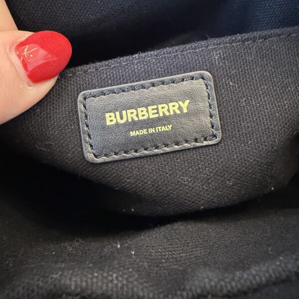 Burberry Calfskin Vintage Check Camera Bag Archive Beig