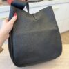 Saint Laurent (YSL) Le 5 à 7 Supple Large Shoulder Bag in Smooth Leather Black