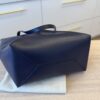 Loewe Medium Puzzle Fold Tote in Shiny Calfskin Navy