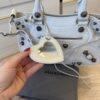 Balenciaga Agneau Arena Crystal Neo Cagole Optic White