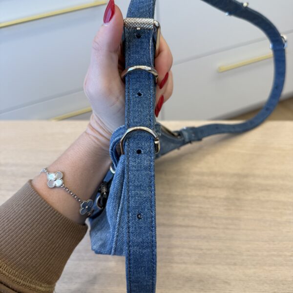 Givenhcy Medium Denim Mini Voyou Boyfriend Party Bag