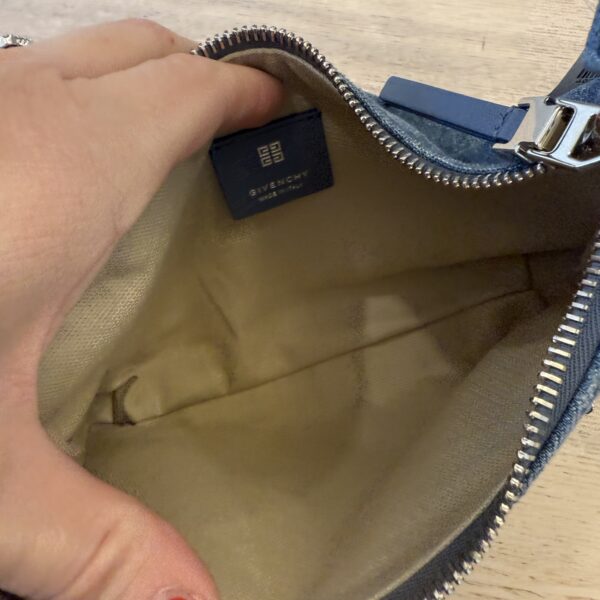 Givenhcy Medium Denim Mini Voyou Boyfriend Party Bag
