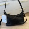 Givenhcy Tumbled Calfskin Mini Voyou Boyfriend Party Bag Black