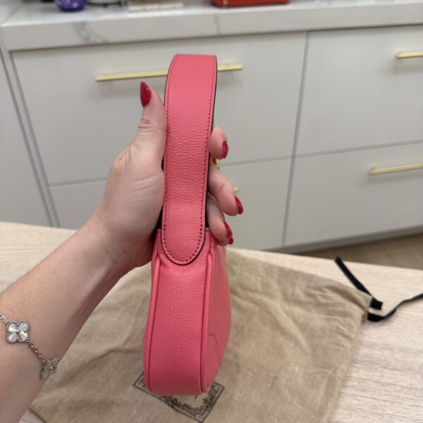 Gucci Goatskin Mini Aphrodite Shoulder Bag Pink