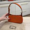 Gucci Goatskin Mini Aphrodite Shoulder Bag Orange
