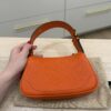 Gucci Goatskin Mini Aphrodite Shoulder Bag Orange