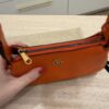 Gucci Goatskin Mini Aphrodite Shoulder Bag Orange
