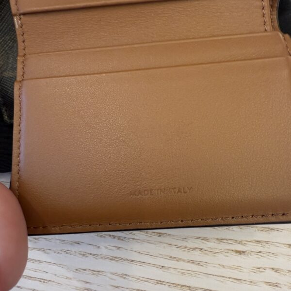 Celine Compact Wallet with Coin Triomphe Canvas