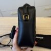 Saint Laurent (YSL) Calfskin Monogram Lou Camera Black Gold Hardware