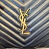 Saint Laurent (YSL) Calfskin Monogram Lou Camera Black Gold Hardware