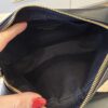 Saint Laurent (YSL) Calfskin Monogram Lou Camera Black Gold Hardware