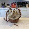 Loewe Small Raffia Balloon Bag Natural