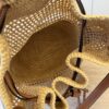 Loewe Small Raffia Balloon Bag Natural