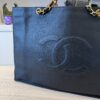 Chanel Timeless Caviar Chain Tote Black 24K Hardware