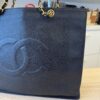 Chanel Timeless Caviar Chain Tote Black 24K Hardware