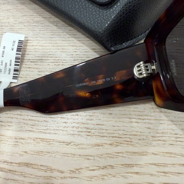 Celine Triomphe 53MM Rectangular Sunglasses Brown