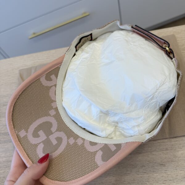 Gucci Monogram Jumbo GG Baseball Hat Size Large