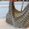 Gucci Miss GG Hobo GG Canvas with Leather Small