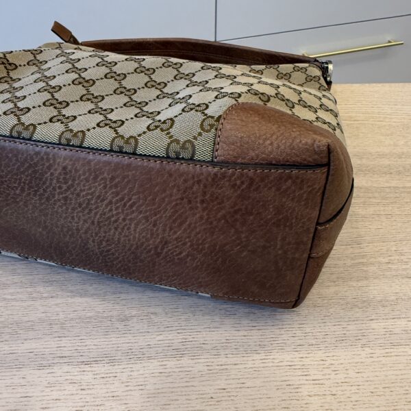 Gucci Miss GG Hobo GG Canvas with Leather Small