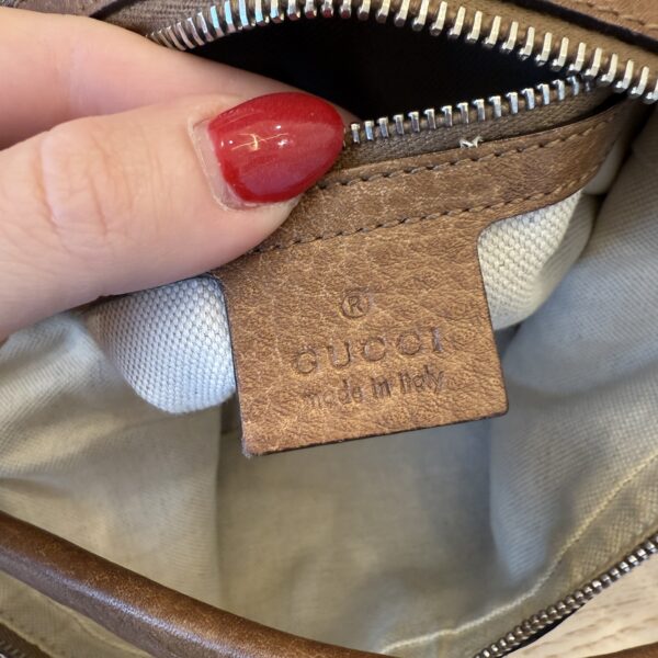 Gucci Miss GG Hobo GG Canvas with Leather Small