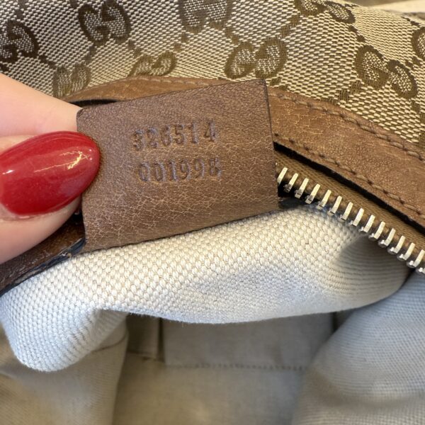 Gucci Miss GG Hobo GG Canvas with Leather Small