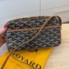 Goyard Goyardine Sac Cap Vert Black and Tan