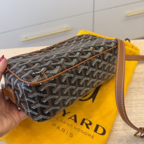 Goyard Goyardine Sac Cap Vert Black and Tan