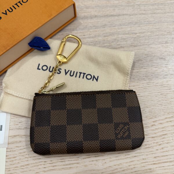Louis Vuitton Damier Ebene Key Pouch Cles