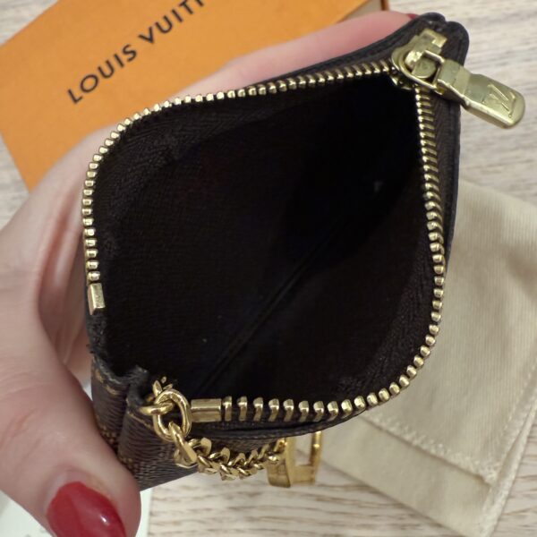 Louis Vuitton Damier Ebene Key Pouch Cles