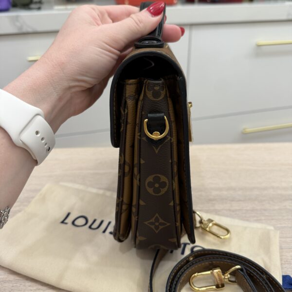 Louis Vuitton Monogram Reverse Pochette Metis
