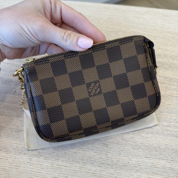 Louis Vuitton Damier Ebene Mini Pochette Accessories