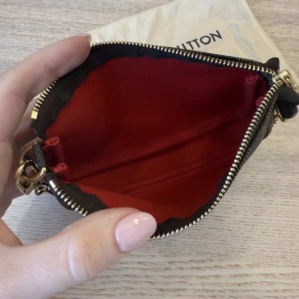 Louis Vuitton Damier Ebene Mini Pochette Accessories