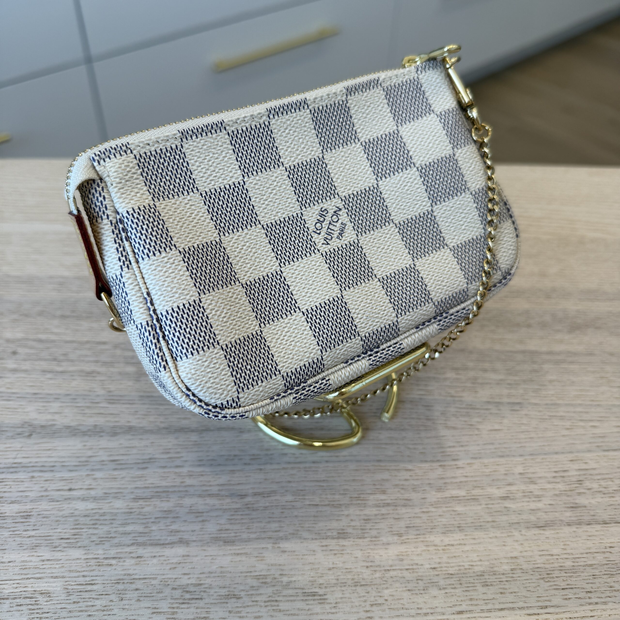 Louis Vuitton Damier Azur Mini Pochette Accessories